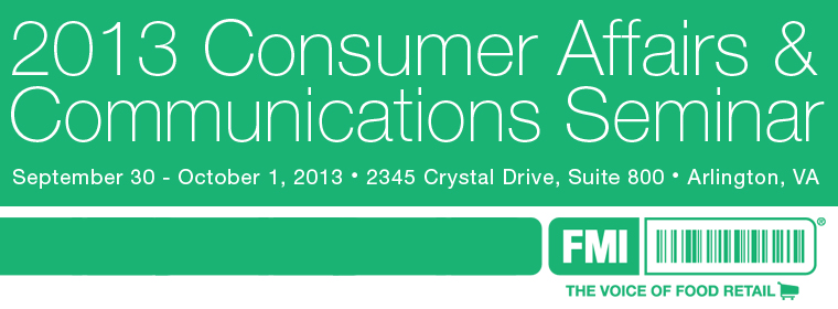 2013 Consumer Affairs & Communications Seminar