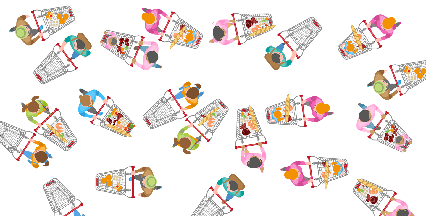 Sentiment Index Background Art from Trends