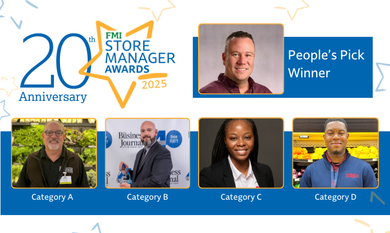 Store manager award winners headshots.